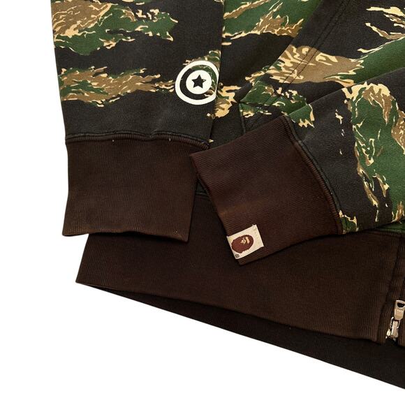 M Bape Tiger Camo Tiger Hoody Funthera - Picture 6 of 7